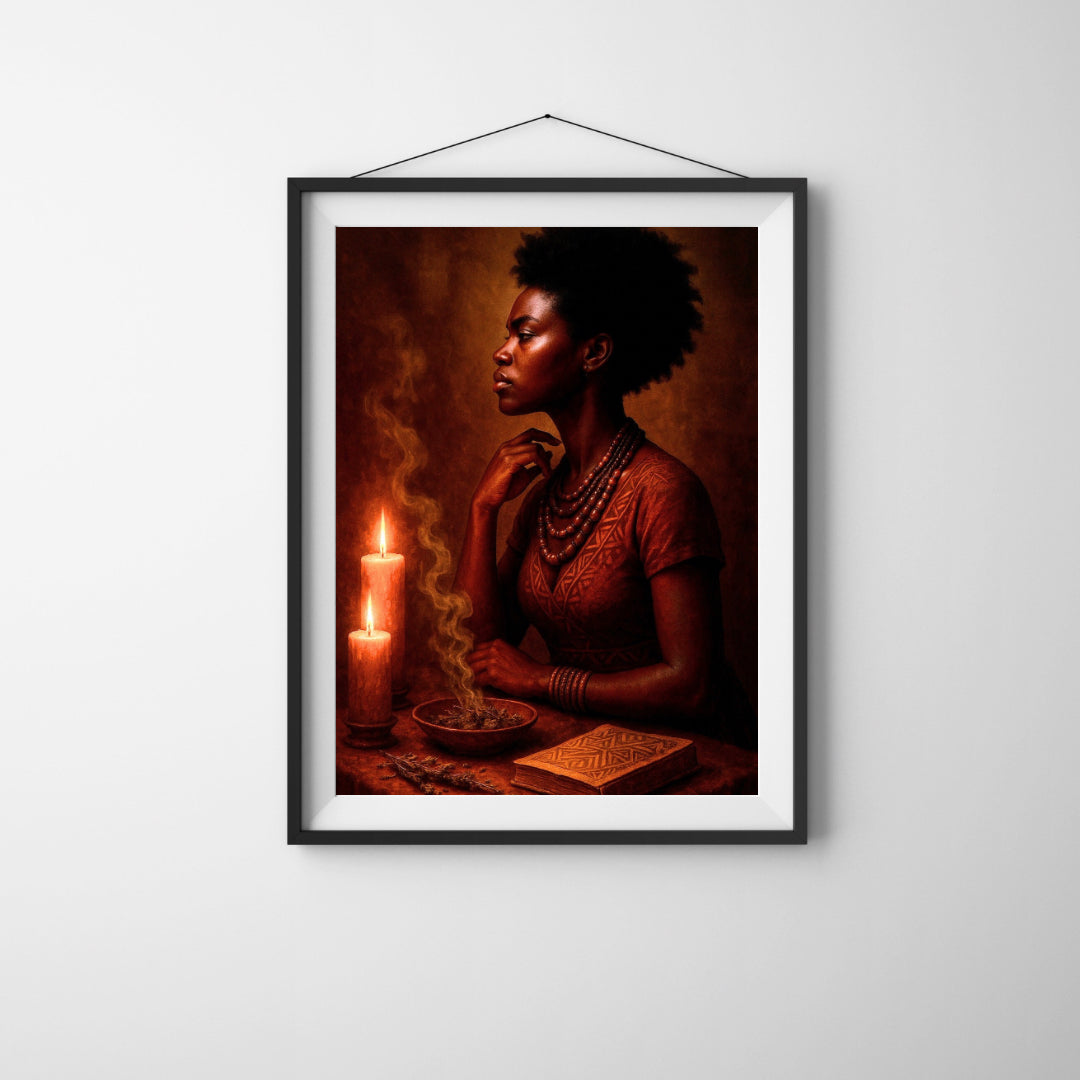 “She Burns with Knowing”