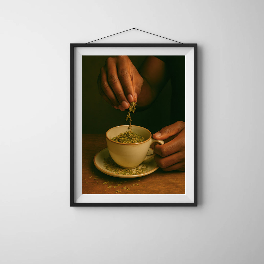 Steeped in Wisdom (Hands of Intention – 8x10)