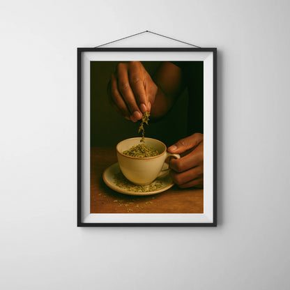 Steeped in Wisdom (Hands of Intention – 8x10)