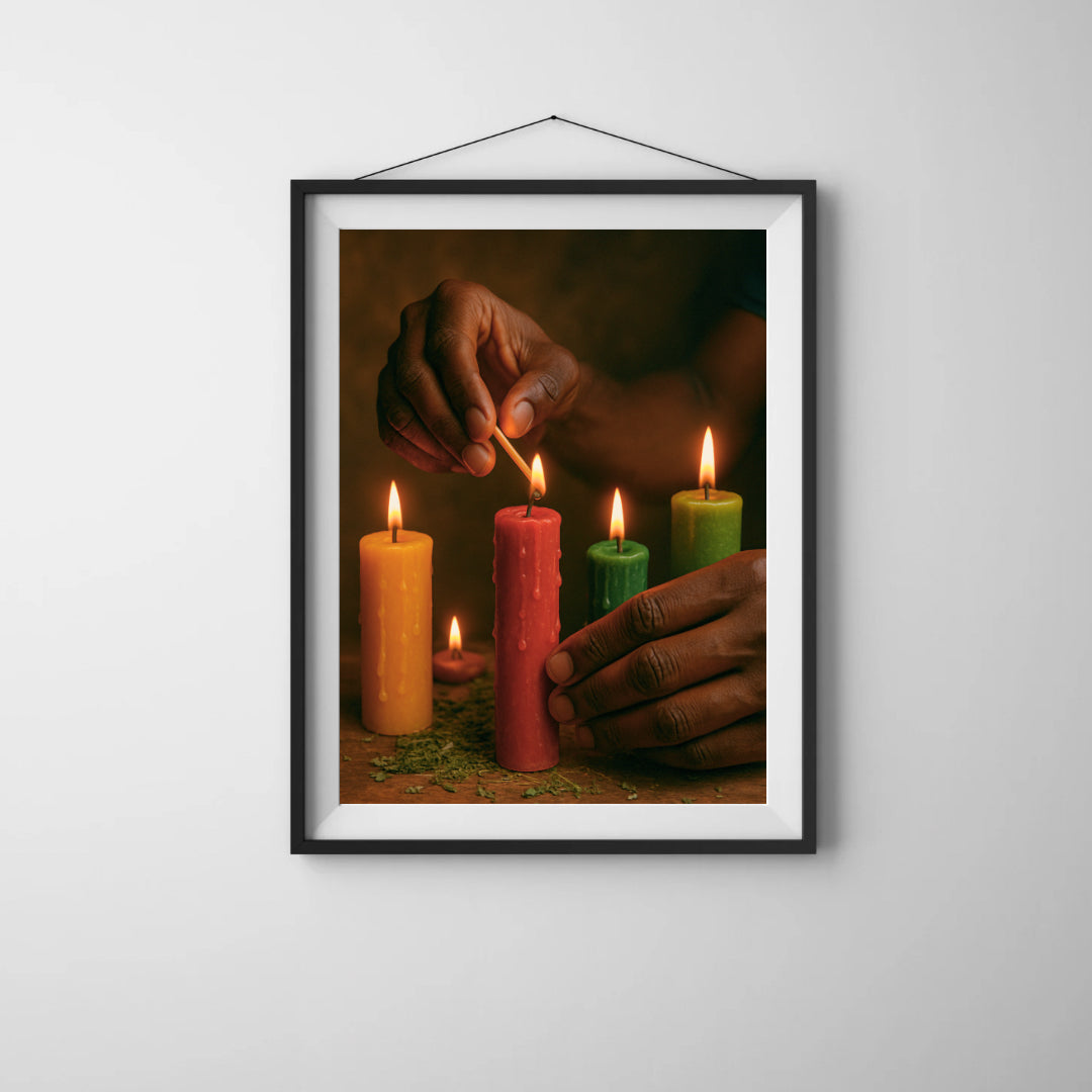 Ignite the Prayer (Hands of Intention – 8x10)