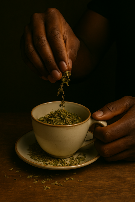 Steeped in Wisdom (Hands of Intention – 8x10)